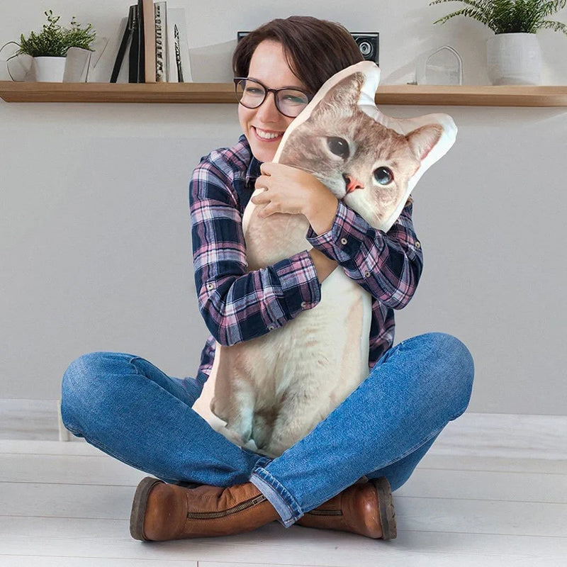 Custom 3D Pet Pillow from Photo