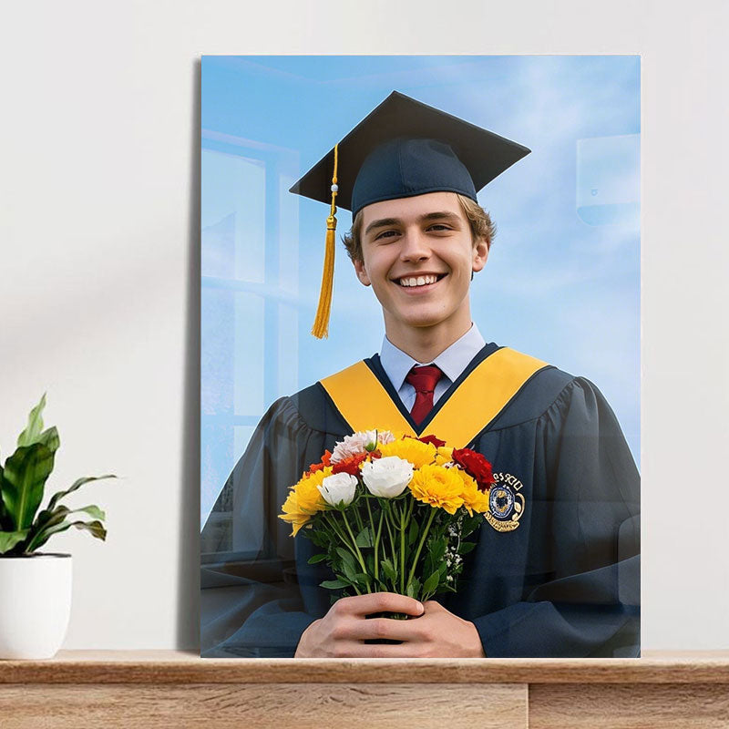 Customized Graduation Photo Acrylic Plaque