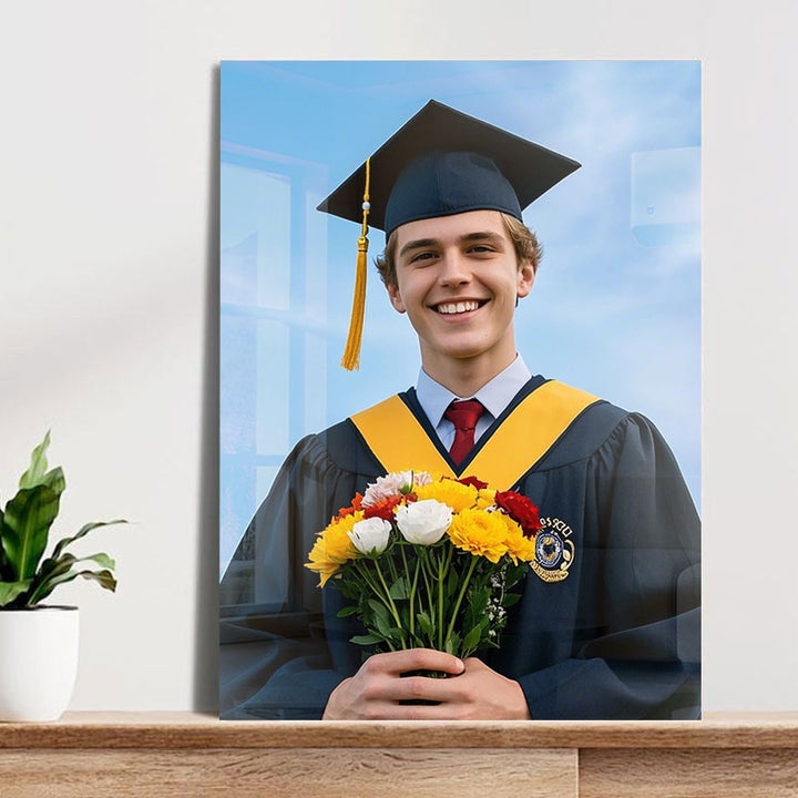 Customized Graduation Photo Acrylic Plaque