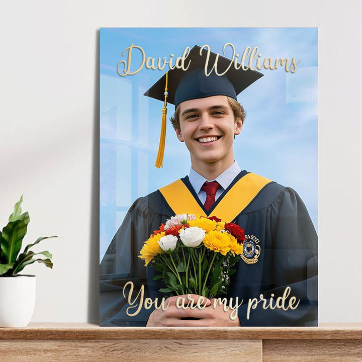 Customized Graduation Photo Acrylic Plaque