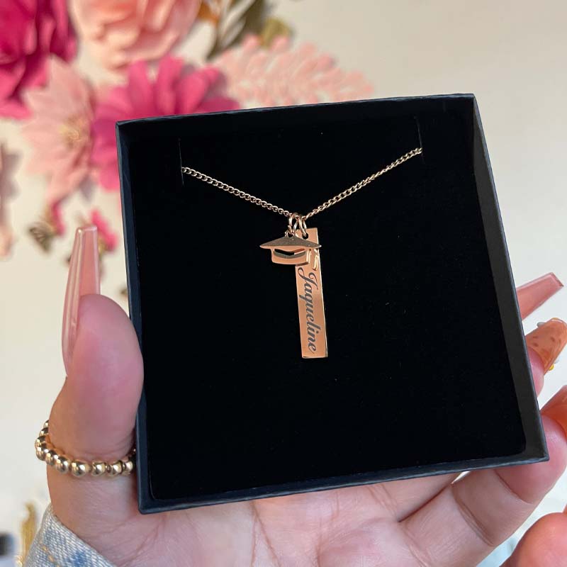 🎓💎 Graduation Ceremony - Future Set Sail - Personalized Custom Graduation Necklace 💎🎓