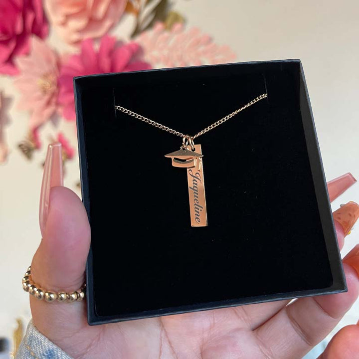 🎓💎 Graduation Ceremony - Future Set Sail - Personalized Custom Graduation Necklace 💎🎓