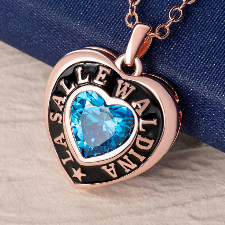 🎓 Personalized Birthstone Graduation Necklace  Class of 2026 – A Moment That Lasts Forever