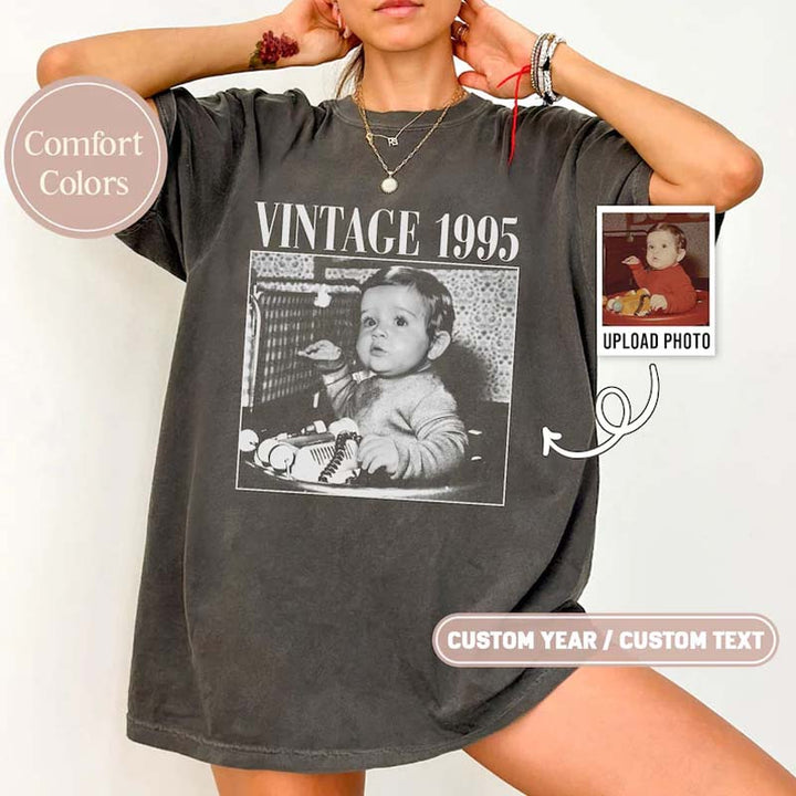 Customized Photo Unisex Comfort Short Sleeve