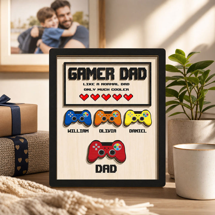 Personalized Father’s Day Wooden Keepsake – A Timeless Gift for Dad