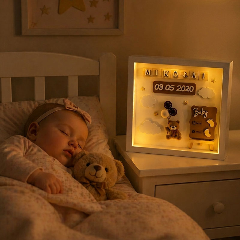 The Day Your World Changed Forever-Add your baby’s name, date & details in seconds