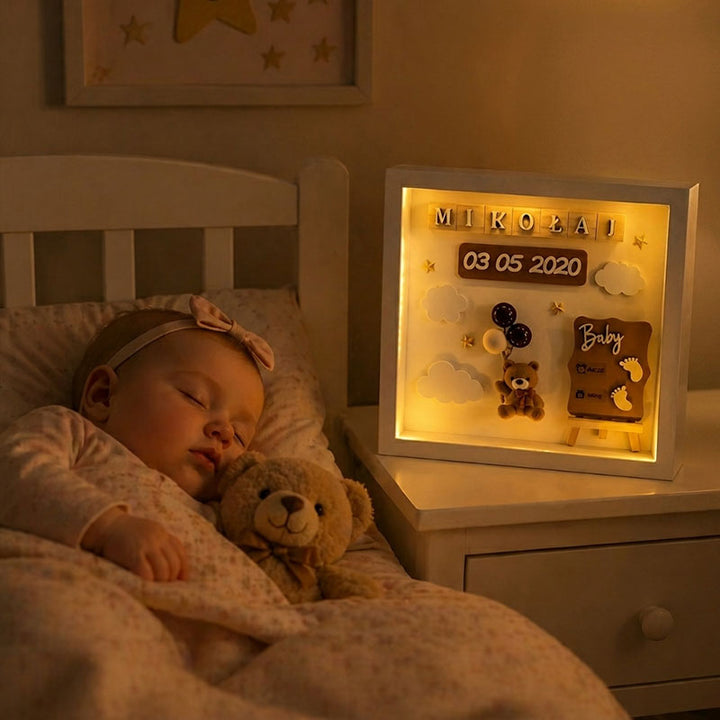 The Day Your World Changed Forever-Add your baby’s name, date & details in seconds