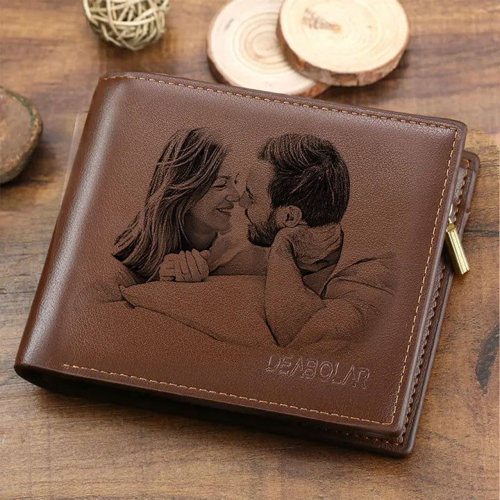 Custom Mens Wallets Personalized Photo