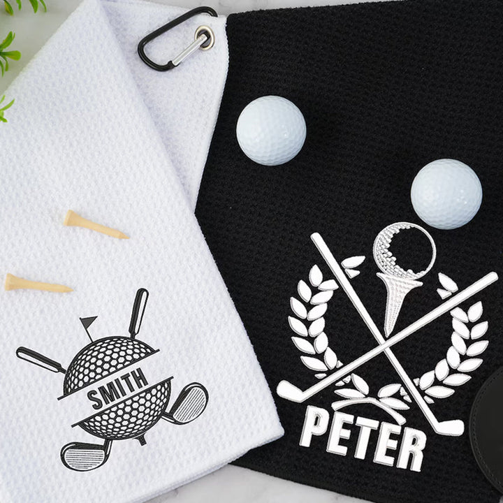 Custom Golf Towel Father's Day Gift
