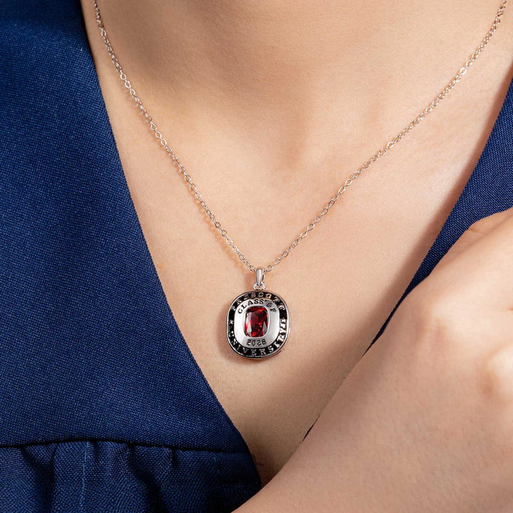 🎓 Personalized Birthstone Graduation Necklace  Class of 2026 – A Moment That Lasts Forever