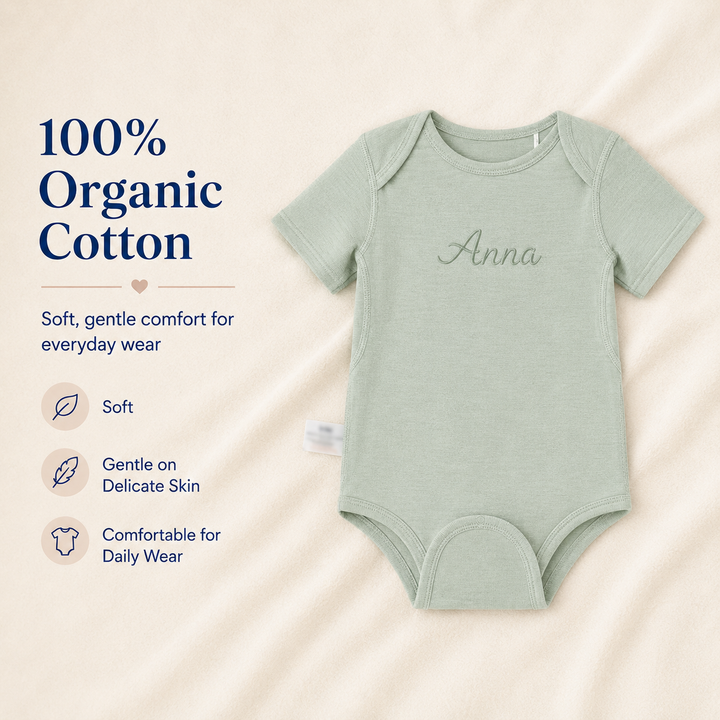 Personalized Easy-Change Baby Bodysuit