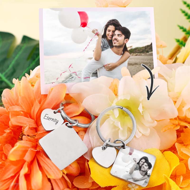 Customized Photo Keychain Photo