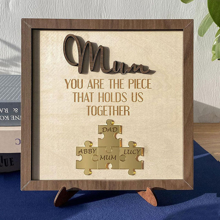 Creative Mother's Day Wooden Ornaments