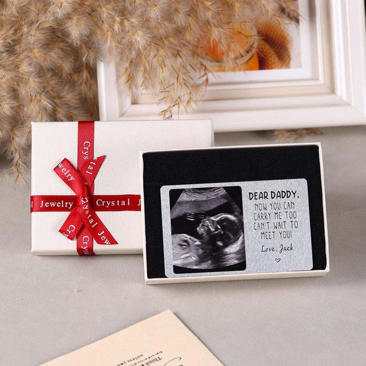 Custom Metal Ultrasonic Photo Wallet Card