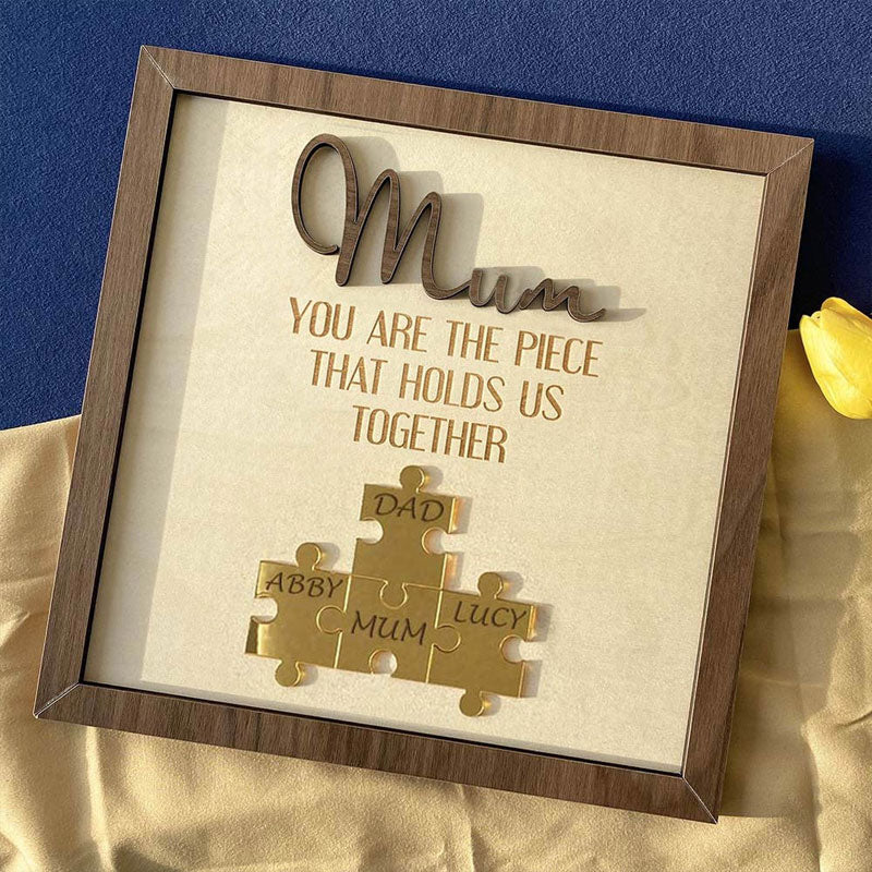 Creative Mother's Day Wooden Ornaments