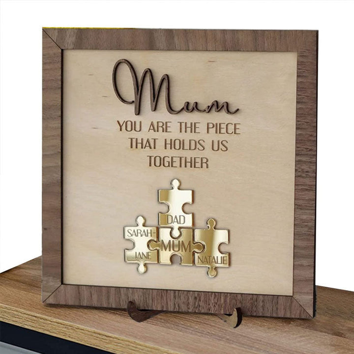 Creative Mother's Day Wooden Ornaments