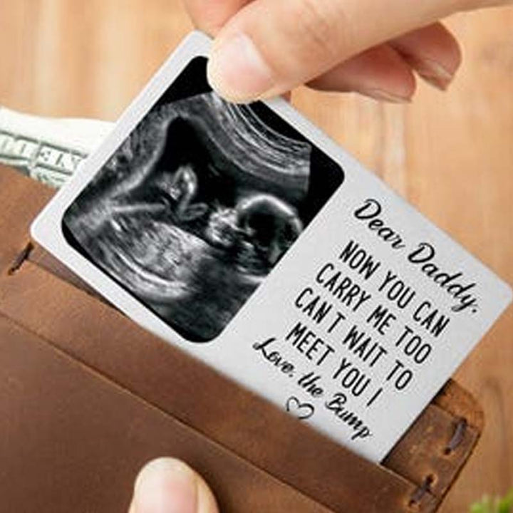 Custom Metal Ultrasonic Photo Wallet Card