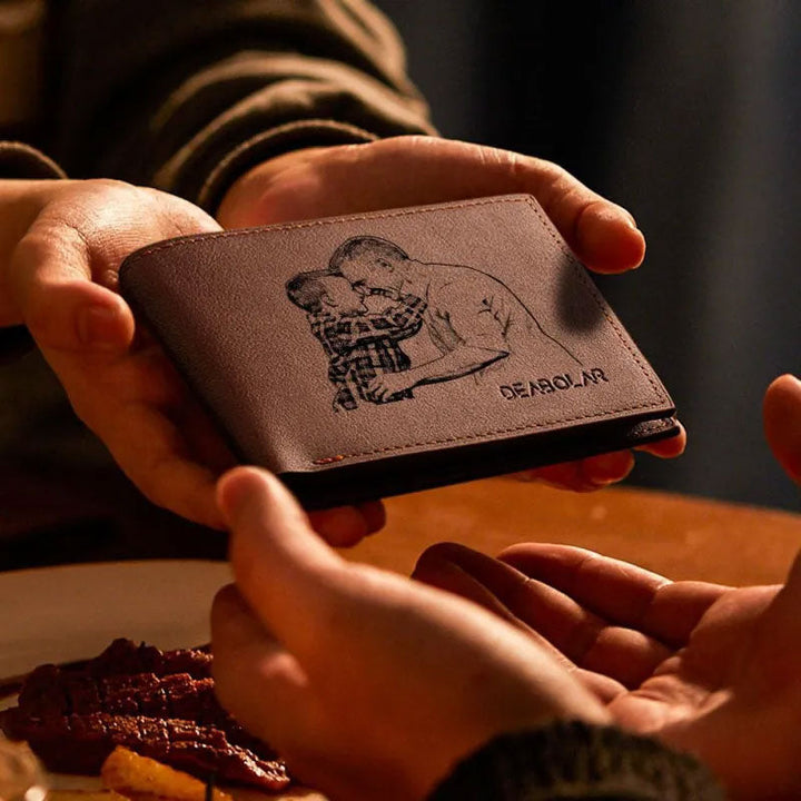 Custom Mens Wallets Personalized Photo