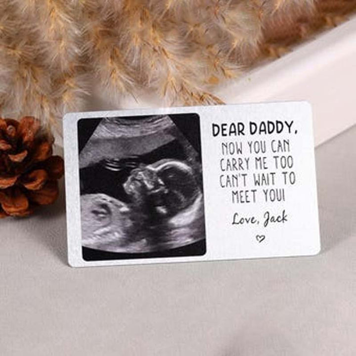 Custom Metal Ultrasonic Photo Wallet Card