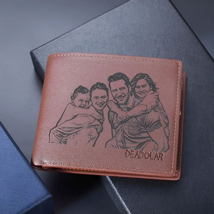 Custom Mens Wallets Personalized Photo