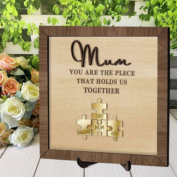Creative Mother's Day Wooden Ornaments