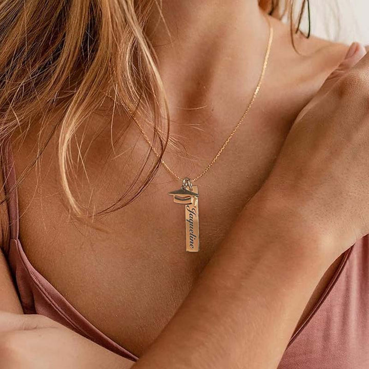 🎓💎 Graduation Ceremony - Future Set Sail - Personalized Custom Graduation Necklace 💎🎓