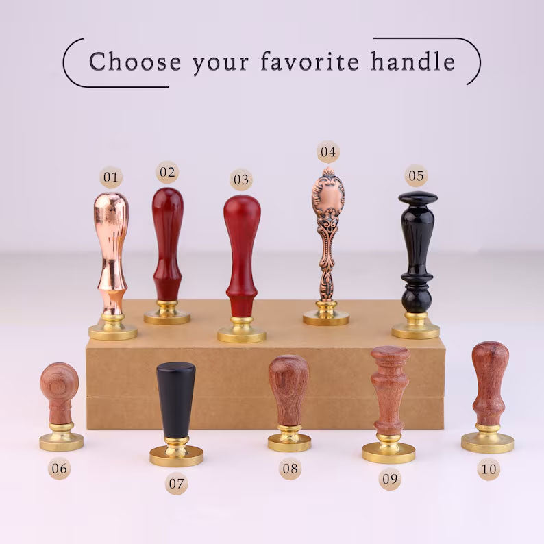 Custom clay stamp with your name
