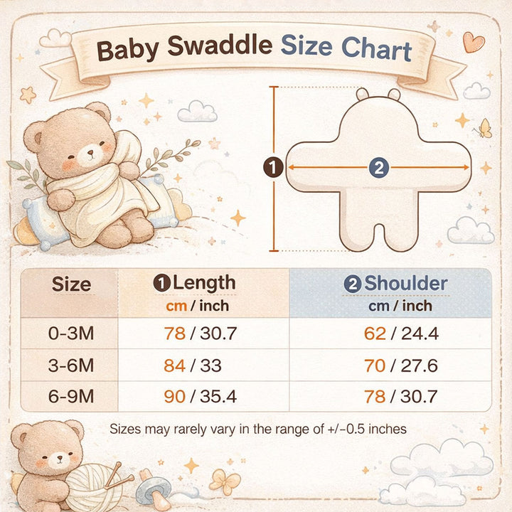 Personalized Embroidered Name Bunny Baby Swaddle – Warm, Comfortable, and Easy to Use