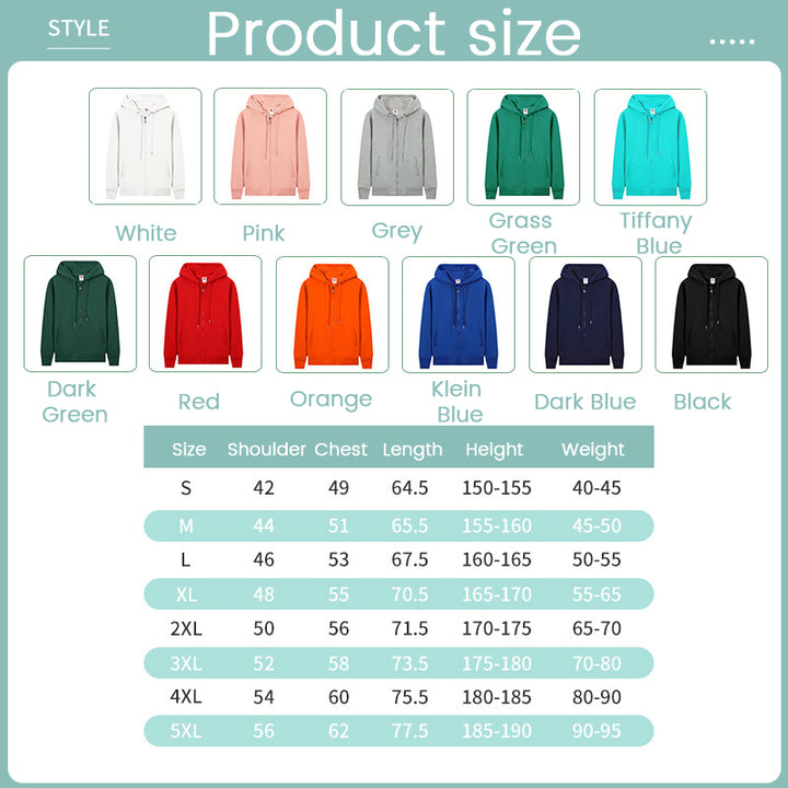 Customizable Grandma Embroidered Zip Hoodie Jacket | Grandkids Names