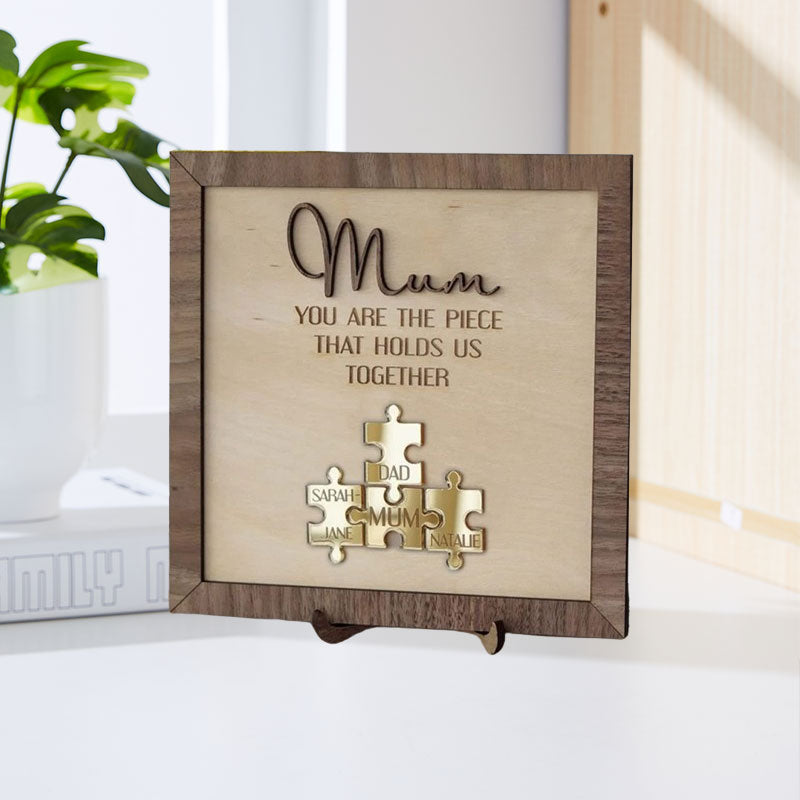 Creative Mother's Day Wooden Ornaments