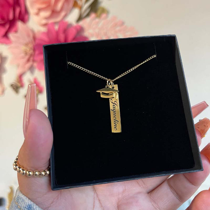 🎓💎 Graduation Ceremony - Future Set Sail - Personalized Custom Graduation Necklace 💎🎓