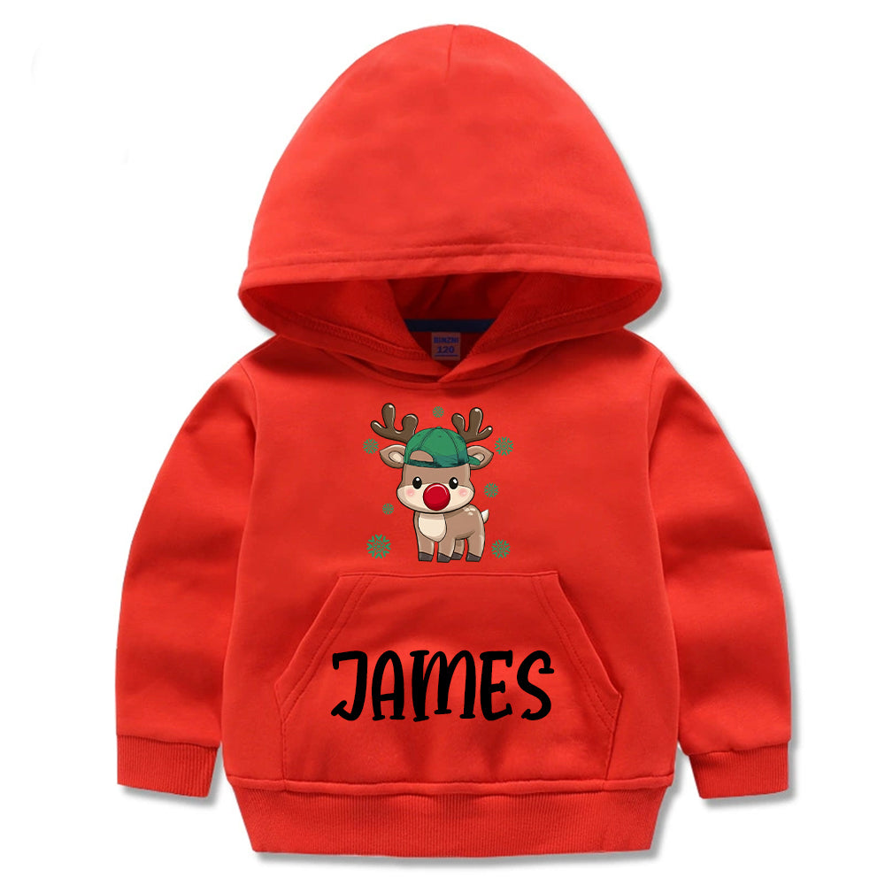 Personalized Kids Lovely Christmas Hoodie