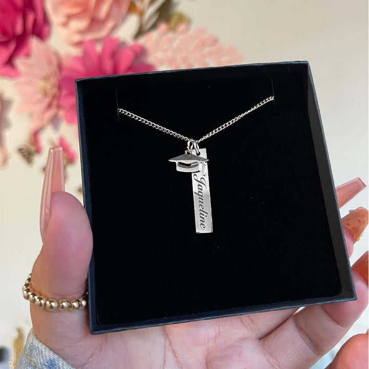 🎓💎 Graduation Ceremony - Future Set Sail - Personalized Custom Graduation Necklace 💎🎓