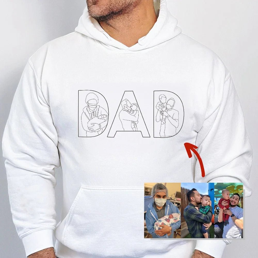 Best Dad Ever - Embroidered Sweatshirt For Father's Day - Gifts for Dad, Papa, Daddy and Grandpa - Canvasgiftco