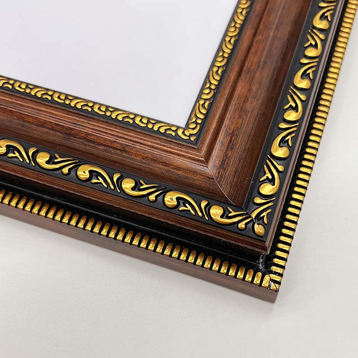 Birth Flower Family Bouquet Custom Names Frame Pro - Canvasgiftco