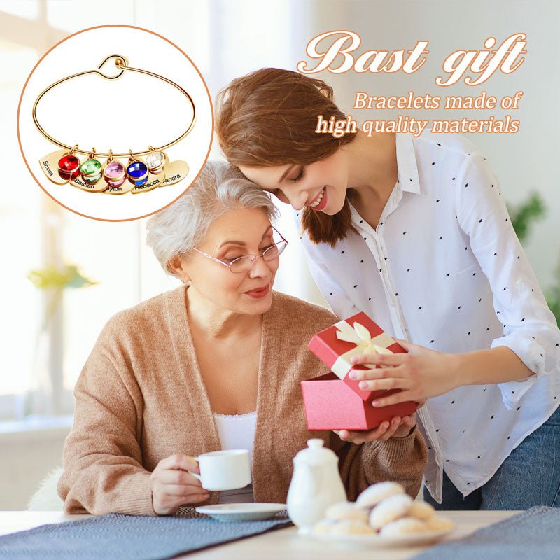 Custom Birthstone Bracelet - Canvasgiftco