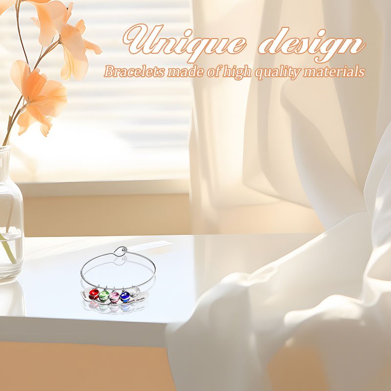 Custom Birthstone Bracelet - Canvasgiftco