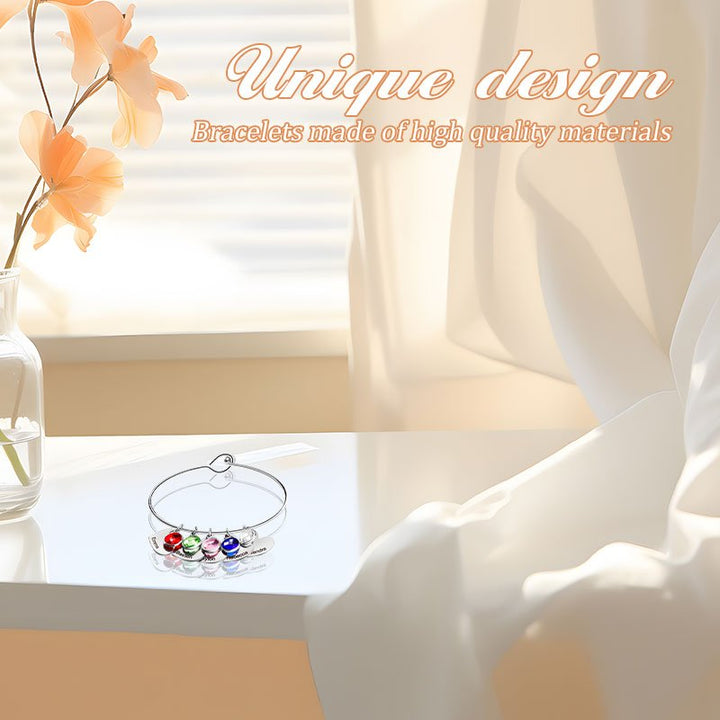 Custom Birthstone Bracelet - Canvasgiftco