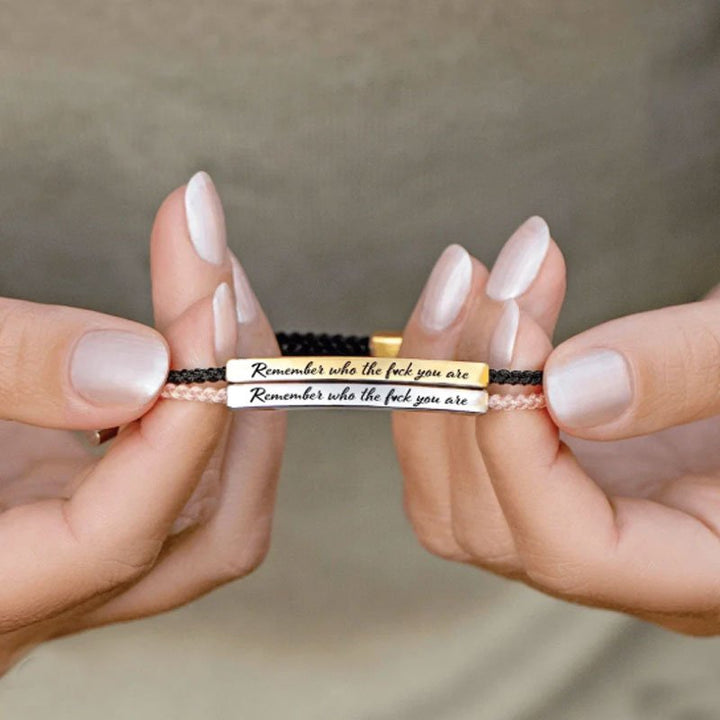 Custom Bracelet Hand - woven Adjustable Bracelet Strap - Canvasgiftco