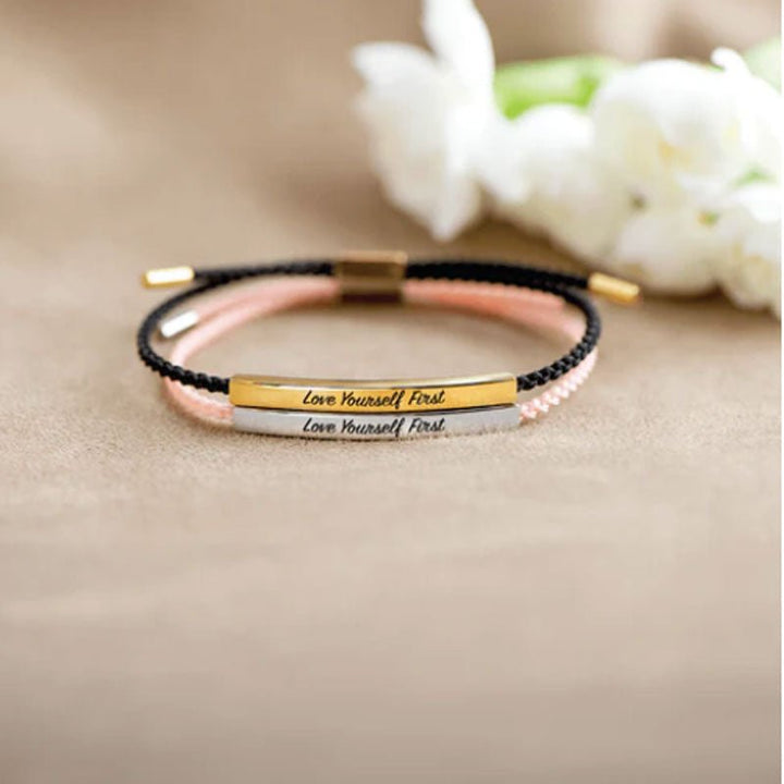Custom Bracelet Hand - woven Adjustable Bracelet Strap - Canvasgiftco