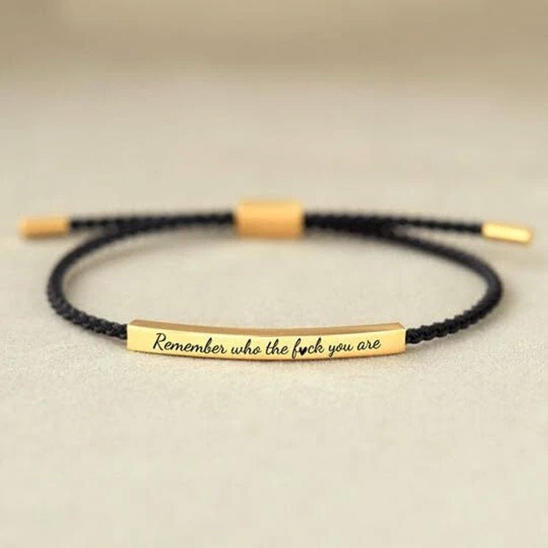 Custom Bracelet Hand - woven Adjustable Bracelet Strap - Canvasgiftco