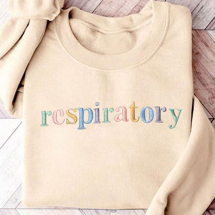 Custom Career Pastel Colors Embroidered Sweatshirt - Canvasgiftco