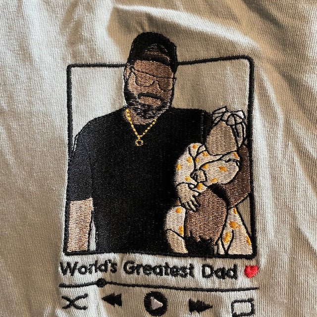 Custom Embroidered Photo Sweatshirts - Canvasgiftco