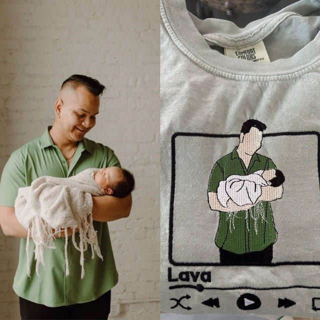 Custom Embroidered Photo Sweatshirts - Canvasgiftco