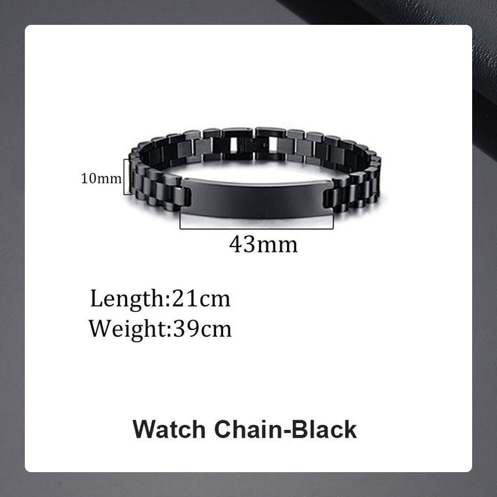 Custom Eyes Engravable Bracelet - Canvasgiftco