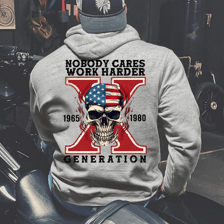 Custom Gen X Skull Printing Clothing - Canvasgiftco
