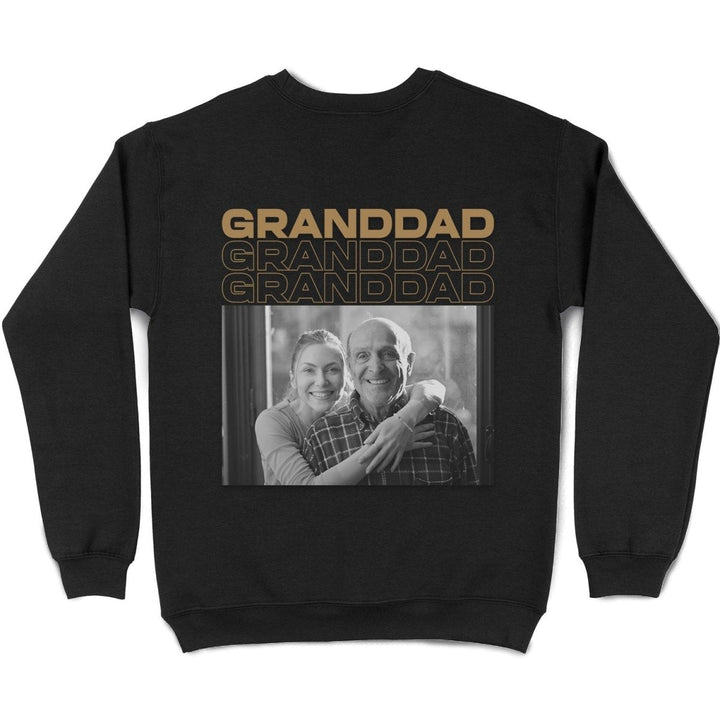 Custom Photo B&W - Gift For Father - Personalized T Shirt - Canvasgiftco