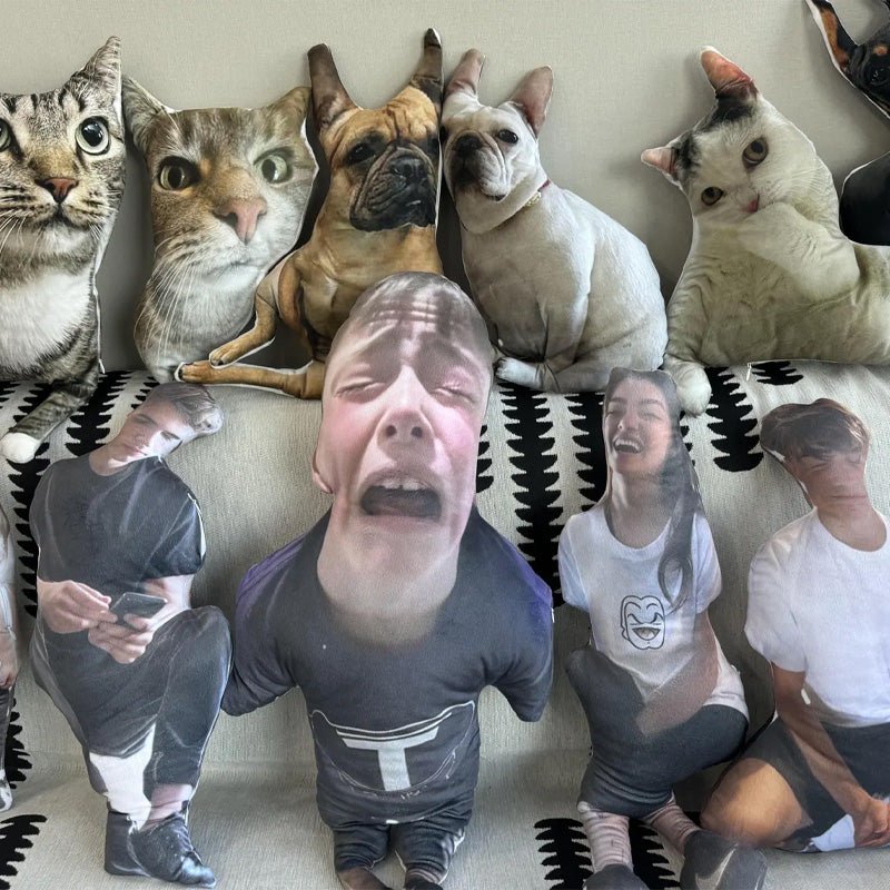 Custom Ugly Pillow For Friend Or Pet - Canvasgiftco