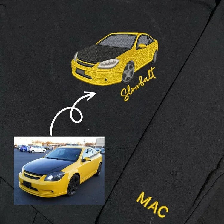 Customized Embroidered Car Craft Hoodies, Car Enthusiast Gifts - Canvasgiftco