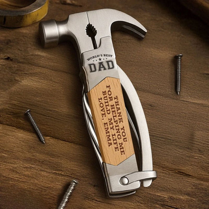 Customized Family Personalized Multi - Function Hammer - Father's Day Gift for Dad and Grandpa - Canvasgiftco